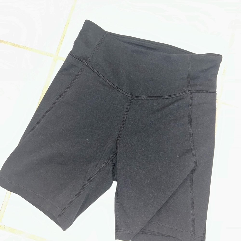 Zella Black Bike Shorts Fitted Athletic Wear
